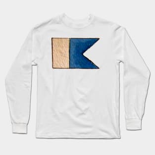 alpha flag Long Sleeve T-Shirt